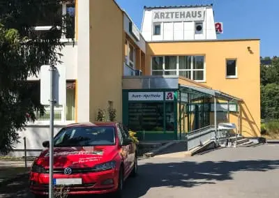 Außenansicht Frauenarztpraxis Suhl